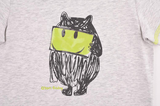 棉果果夏季男童套头T恤M212140220316 商品图3