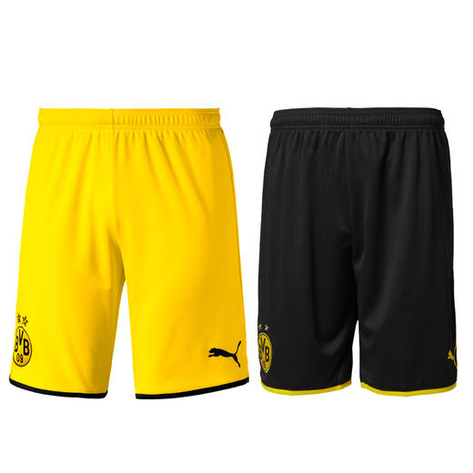 SFS彪马正品19-20多特蒙德主场客场球员短裤 运动足球裤755756 商品图3