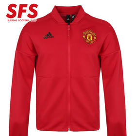 SFS阿迪达斯正品1819曼联主场夹克ZNE外套 运动休闲出场服CW7670