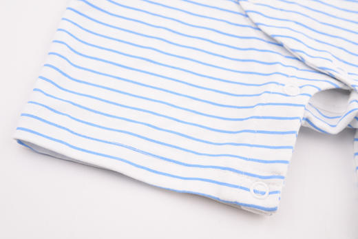 棉果果夏季男童条纹偏襟连体衣连身衣哈衣M212720220308 商品图4