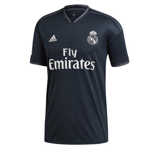 SFS阿迪达斯正品1819皇马客场球衣 短袖球迷版足球服连臂章CG0534 商品图4