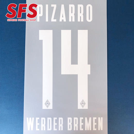 SFS 19-20云达不莱梅主场球衣印号 多球员选项 （非球衣链接） 商品图3