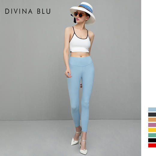 DIVINA BLU 瑜伽服 伦敦裸感九分裤14 迪唯纳经典九分裤 商品图6