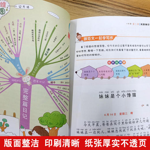 思维导图作文 小学生日记周记 商品图2