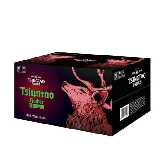 青岛啤酒 琥珀拉格13.8度330ml*24瓶/箱 商品图3