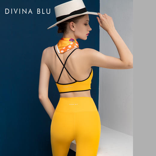 意大利DIVINA BLU 瑜伽服  伦敦裸感文胸04 迪唯纳灵动文胸 商品图4
