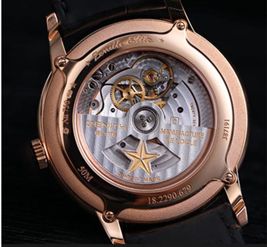 真力时 Zenith ELITE菁英系列男士自动机械表 18.2290.679/01.C498 商品图3