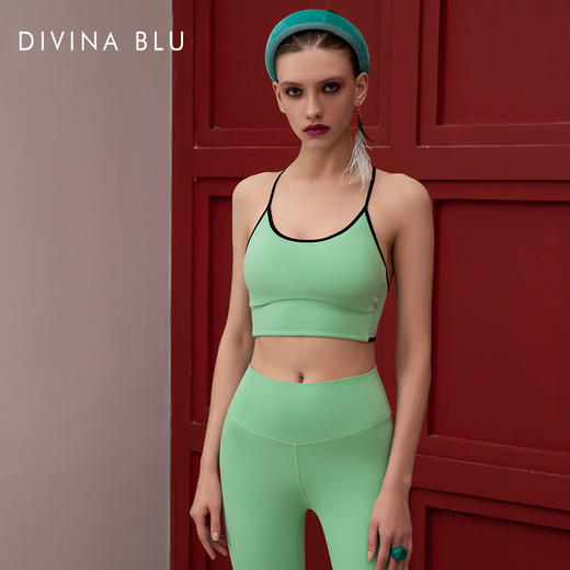 意大利DIVINA BLU 瑜伽服  伦敦裸感文胸04 迪唯纳灵动文胸 商品图6