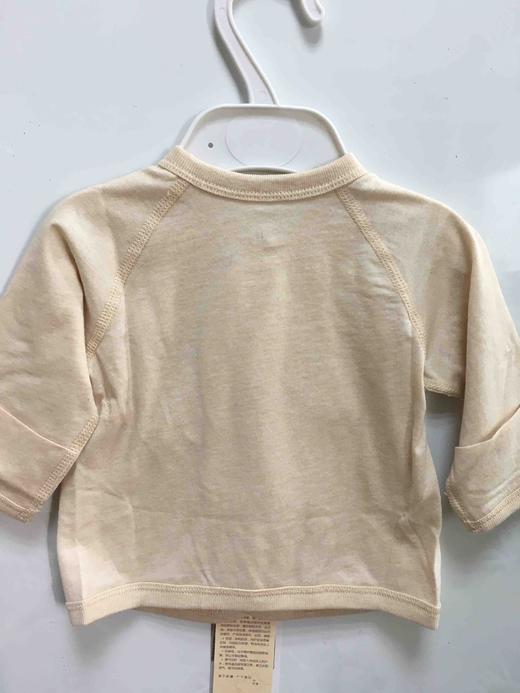 棉果果夏季新疆彩棉纯棉家居新生儿偏襟上衣M201111120203 商品图3