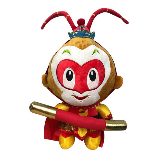 孙悟空毛绒公仔 五十年珍藏版公仔 (38cm)