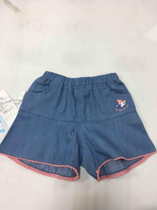 棉果果夏季女童裙式中裤短裤M222202220271 商品图5
