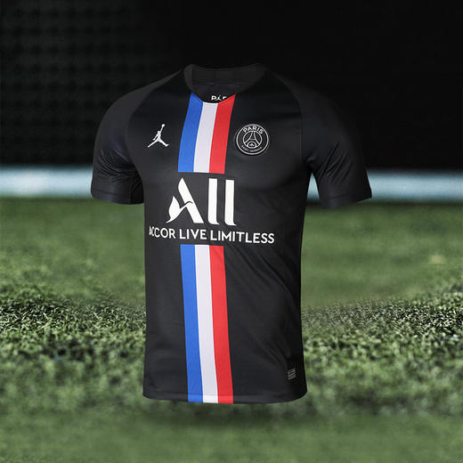 NIKE/耐克19-20 大巴黎第三客场球迷版球衣BV9197-011 商品图0
