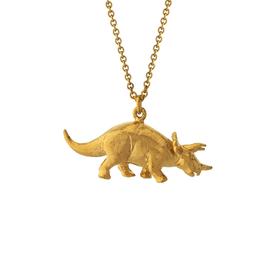 北京仓｜Alex Monroe-Triceratops-三角龙 项链［英国设计师］