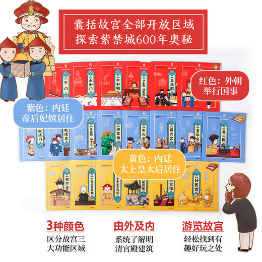 我要去故宫系列 套装20册 故宫博物院宣传 果美侠 著 紫禁城600年 传统文化历史 亲子阅读 中信出版 商品图1