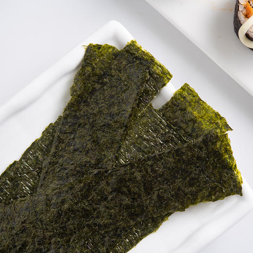 百钻寿司海苔25克 日式寿司包饭紫菜干海苔片 传统工艺制作 酥香脆爽 商品图1