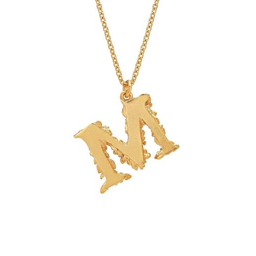 北京仓｜Alex Monroe-Floral Letter-字母M 项链［英国设计师］ 商品图2