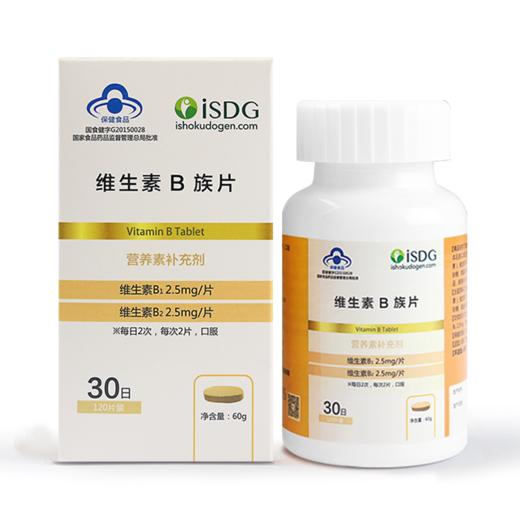 ISDG 维生素B族片 120片/瓶 商品图1