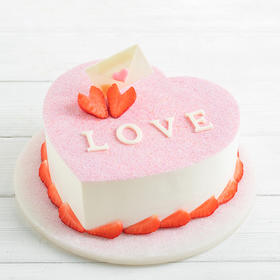爱的告白 生日蛋糕-2磅（西安幸福西饼蛋糕HD）
