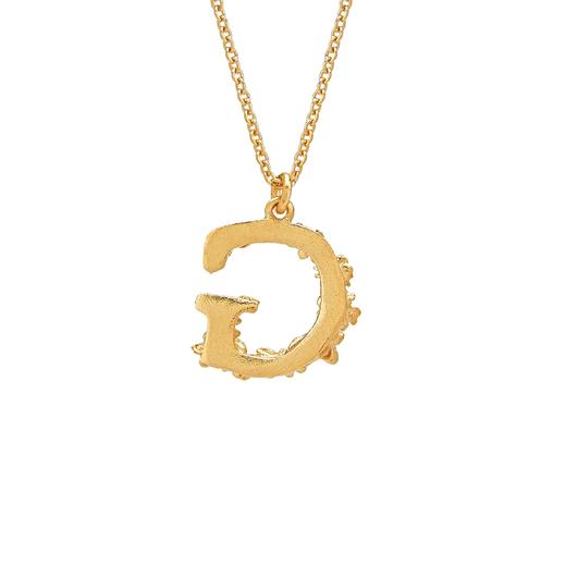 北京仓｜Alex Monroe-Floral Letter-字母G 项链［英国设计师］ 商品图1