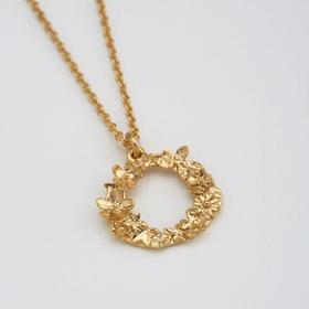 北京仓｜Alex Monroe-Floral Letter-字母O 项链［英国设计师］