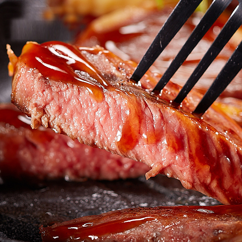 【1片】大希地 家庭牛排 新鲜牛肉1片(免费赠送黑胡椒酱）【多口味可选】