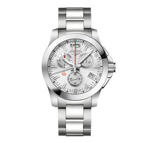 浪琴 Longines 康卡斯系列男士运动石英腕表 L3.701.4.76.6