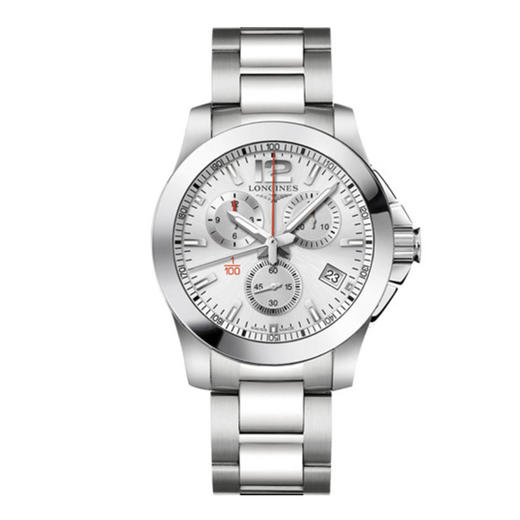 浪琴 Longines 康卡斯系列男士运动石英腕表 L3.701.4.76.6 商品图0