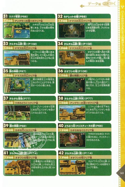 【中商原版】塞尔达传说 完全攻略本 日文原版 ゼルダの伝説 夢をみる島 完全攻略本 商品图4