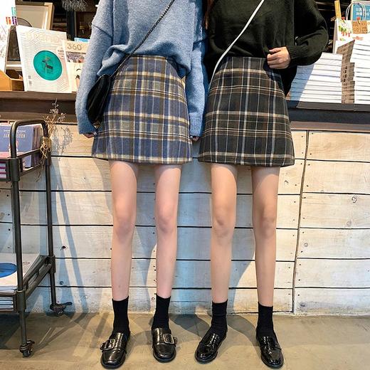 裁缝学苑 AG28女士毛呢短裙半身裙高腰A字裙11服装裁剪图牛皮纸样 商品图3