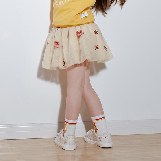 【100元任选10件】咕噜日记绣花网纱松紧腰蓬蓬短裙cgq804 商品图4