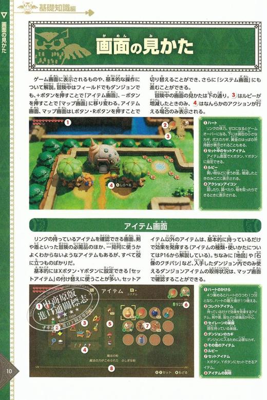 【中商原版】塞尔达传说 完全攻略本 日文原版 ゼルダの伝説 夢をみる島 完全攻略本 商品图3
