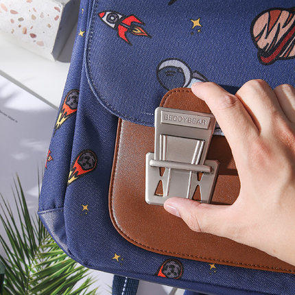 杯具熊梦幻王国列儿童书包 1-5年级幼儿园小学生男女减负重双肩包BJX 商品图4