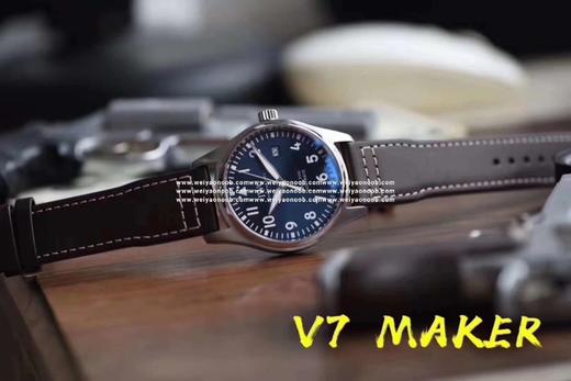 V7万国飞行员马克十八系列副本，瑞士真芯ETA2892巨作 【正品开模 】购入万国正品开模，所有组件均拆解分析并克隆，市面weiyi配件100%可与原装互换版本。直径40mm，厚度11mm 商品图13