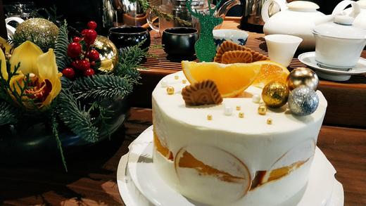 【甜久荟-诚（橙）心诚（橙）意】动物脂奶油鲜奶蛋糕 低糖 鲜果 商品图2