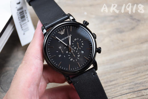 原单阿玛尼Armani Ar1918
机芯：原装石英机芯
表壳：316L精钢
表镜：强化矿物质玻璃 商品图1