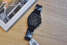 原单阿玛尼Armani Ar6092
机芯：原装计时石英机芯
表壳：316L精钢
表镜：强化矿物质玻璃