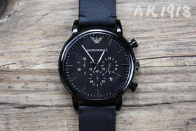 原单阿玛尼Armani Ar1918
机芯：原装石英机芯
表壳：316L精钢
表镜：强化矿物质玻璃