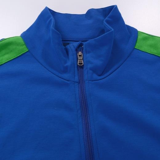 RLX 美式运动休闲 拉链领PIMA棉拼色长袖T恤 PT-585 商品图1