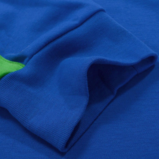 RLX 美式运动休闲 拉链领PIMA棉拼色长袖T恤 PT-585 商品图7