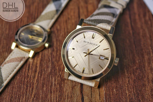 原单巴宝莉Burberry  Bu9026/Bu9219
表壳：316L精钢
机芯：原装瑞士石英
表带：进口牛皮
表镜：矿物强化玻璃 商品图3