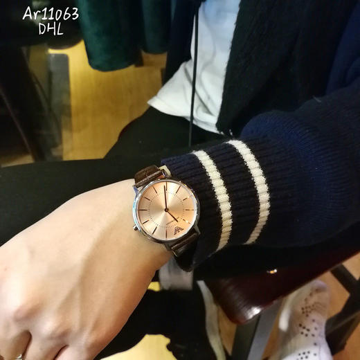 原单Armani阿玛尼 Ar11063
机芯：进口石英机芯
表壳：316精钢
表镜：矿物质玻璃 商品图7