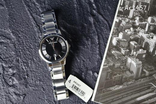 原单阿玛尼Armani Ar2457
机芯：进口石英机芯
表壳：316L精钢
表镜：矿物质强化玻璃 商品图0