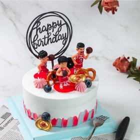 篮球王子-鲜果奶油蛋糕