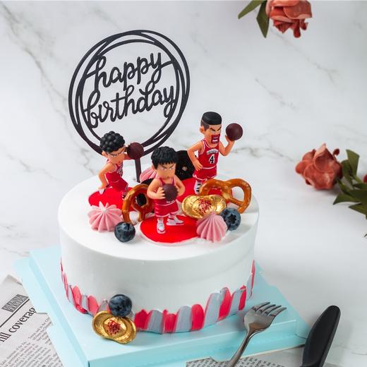 篮球王子-鲜果奶油蛋糕 商品图0
