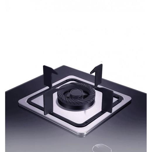 美的燃气灶（508893
）天然气灶台嵌两用5.0KW大火力煤气灶双灶 JZT-Q66黑晶面板 童锁 五档火力调控 商品图1