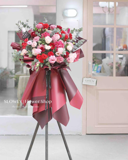 韩式高端开业花篮（一对） 商品图5