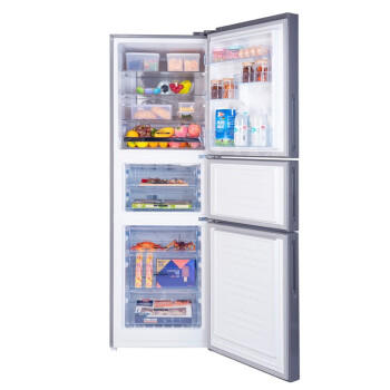 美菱（202374）BCD-271WUP3B三开门冰箱节能变频风冷无霜家用玻璃门一级能效智能冰箱新一级能效玻璃面板 商品图1