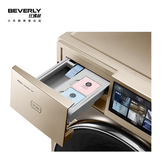 小天鹅（Little Swan）（202238）BVL1D100TG6 比佛利10公斤嵌入式滚筒洗衣机 干衣机 全自动洗干一体机 商品图2