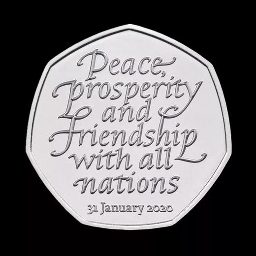 2020英国脱欧纪念币，官方正式发行 商品图2