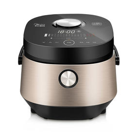 美的（506717）高端电饭煲MB-FZ4086 多段IH电磁加热 幻彩耀金机身 钛金鼎釜 4L电饭锅 镜面面板 触摸屏幕